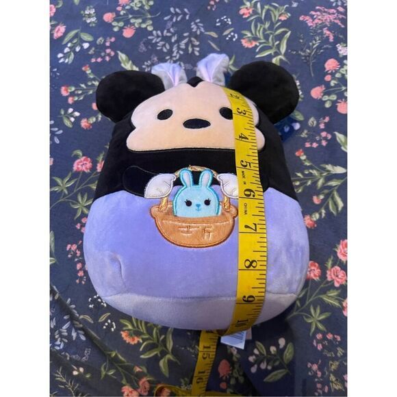 Squishmallows Kellytoy Disney Kids Multicolor Mickey Mouse Easter Stuffed Animal - Picture 3 of 11